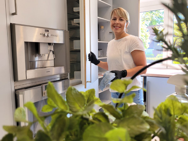 Unser Housekeeping-Team sorgt für absolute Sauberkeit in Ihrem Appartement