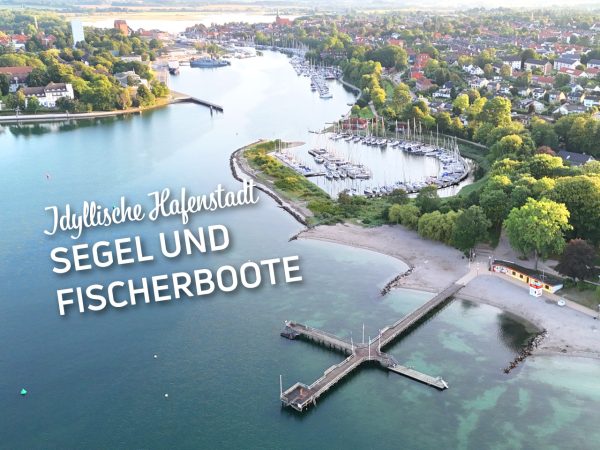 Hafenstadt Neustadt in Holstein an der Ostsee